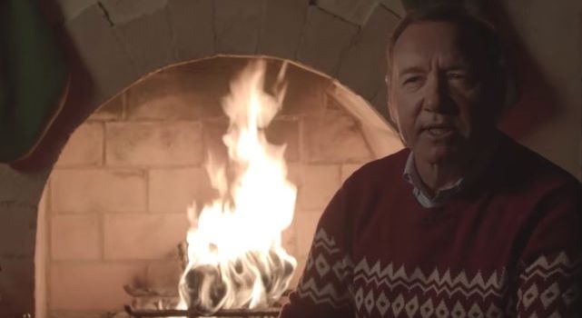 Kevin Spacey Christmas video