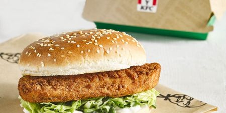 KFC launch new vegan burger in Ireland