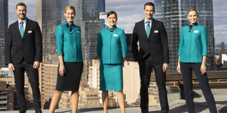 Aer Lingus unveil brand new uniform for flight attendants