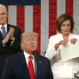 Nancy Pelosi rips up copy of Trump’s State of the Union address as he finished his speech