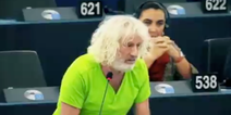 Mick Wallace reprimanded over use of word “gobshite” in European Parliament