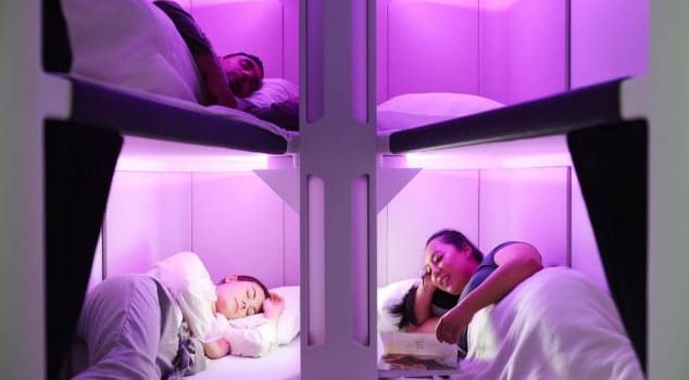 beds on planes