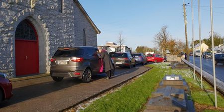 Galway parish reports record high attendance at Ash Wednesday drive-thru