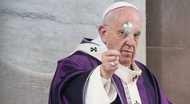 Pope social media Lent