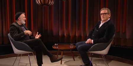 Colm Meaney and Tommy Tiernan had a gas conversation last night