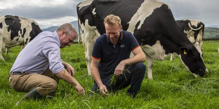 Doireann Garrihy and Greg O’Shea team up in campaign paying tribute to Irish dairy farmers