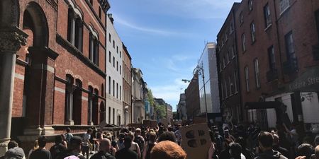 Thousands gather for anti-racism protest in Dublin city centre