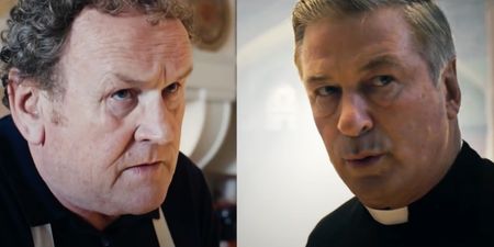First trailer for new Irish comedy Pixie stars Colm Meaney, Dylan Moran and Alec Baldwin as a deadly gangster priest