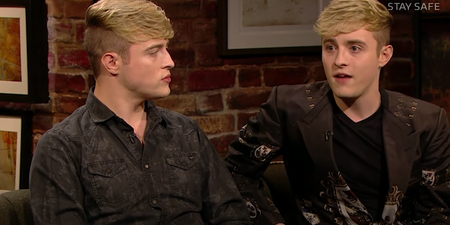 Jedward speak openly about their mental health and Covid-19 on Late Late Show