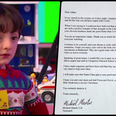 Taoiseach hails Adam King as an “inspiration” in personal letter to the hero of the Late Late Toy Show