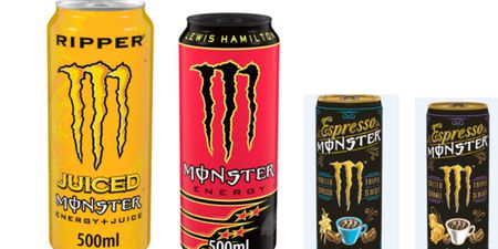 Four types of Monster Energy drink recalled by FSAI