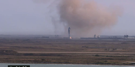SpaceX Starship rocket nails landing for the first time, then explodes