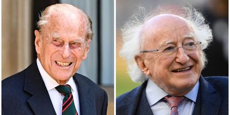 President Michael D Higgins expresses condolences to Queen on death of Prince Philip