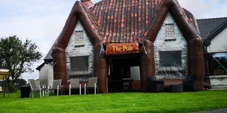 You can now get a life-size inflatable pub for your back garden
