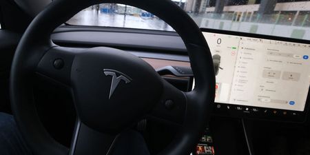 Two killed after Tesla car crashes with no one in driver’s seat