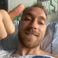 Christian Eriksen shares first update from hospital as he undergoes tests after cardiac arrest