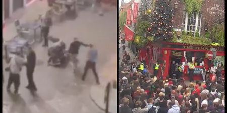 Protestors call on Temple Bar pub to “come out and say sorry” over alleged assault