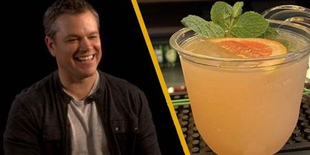 WATCH: Matt Damon reacts to Dalkey bar creating a cocktail called The Matt Damon
