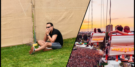 Leo Varadkar pictured at UK festival on same weekend Electric Picnic would have taken place