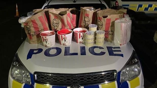 KFC New Zealand arrests
