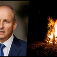 Micheál Martin used to think bonfires were “the bee’s knees” but now wants them “eliminated”