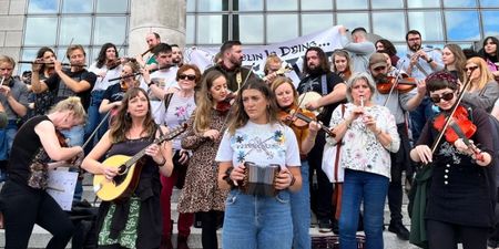Large turnout in Dublin for protest over planned hotels
