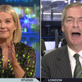 Claire Byrne was having absolutely none of Nigel Farage’s claims on Monday night
