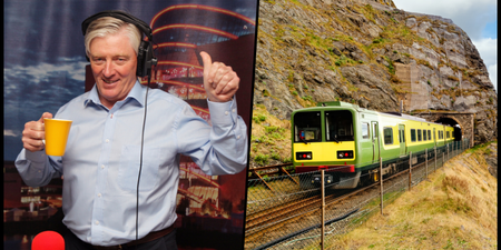 Pat Kenny says he was “offered a spliff” the last time he took the DART