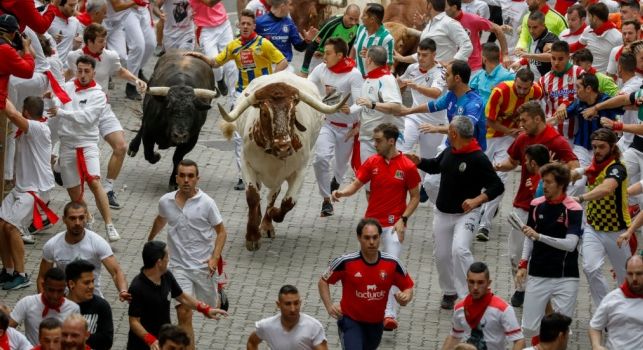 Man dies bull running Spain