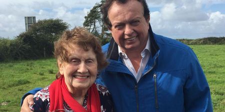 Marty Morrissey pays tribute to his mother Peggy at her funeral