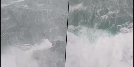 WATCH: Storm Barra batters Irish coast in startling footage from lighthouse keeper in Cork