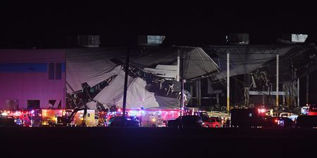 Deaths confirmed after Amazon warehouse partially collapses in “mass casualty” incident