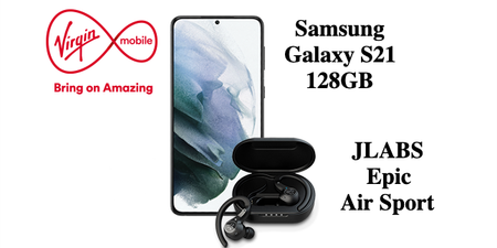 COMPETITION: WIN a Samsung Galaxy S21 AND a pair of JLab Epic Air Sport Earbuds