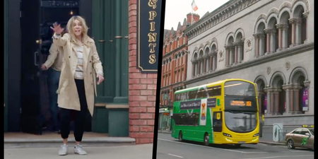 The gang wake up in Dublin’s Dame Street in the new Always Sunny episode
