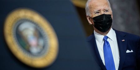 Joe Biden accuses Donald Trump of spreading “web of lies” about 2020 election