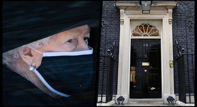 Downing Street parties Boris Johnson Queen Prince Philip