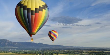 COMPETITION: WIN a romantic hot air balloon ride for two