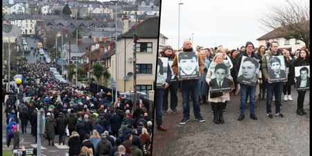 50 years since Bloody Sunday remembered in Derry