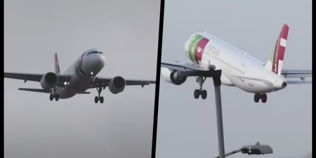 WATCH: Planes trying to land during Storm Eunice is both terrifying and compelling