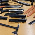 Large number of weapons and over 6,000 cigarettes seized by Gardaí