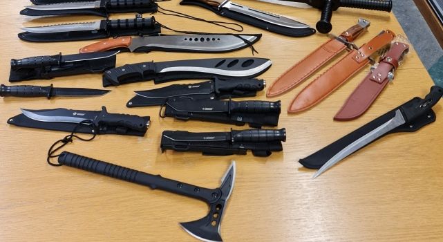 Weapons seized Longford