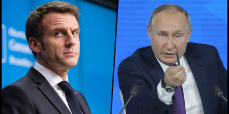 “Worst is yet to come” for Ukraine, says French president after Putin talks
