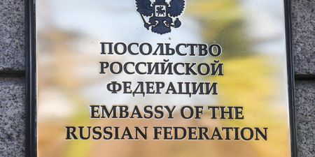 Russian embassy location in Dublin could be renamed “Independent Ukraine Road”
