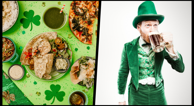 Deliveroo free meal St Patrick's Day