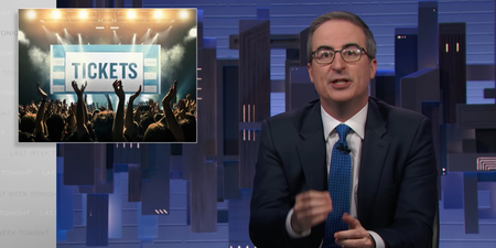 WATCH: Last Week Tonight explains why concert tickets have become so expensive