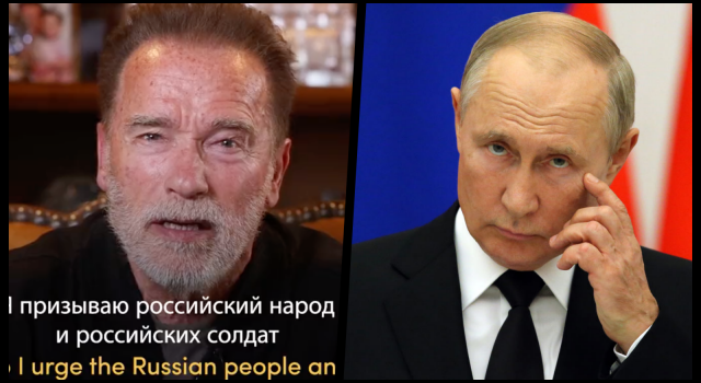 Arnold Schwarzenegger Russia Vladimir Putin