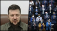 Volodymyr Zelensky says he is grateful to “every citizen of Ireland” in powerful address to the Dáil