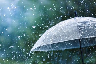 Status Yellow warning issued with heavy rain on the way