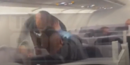 Mike Tyson filmed repeatedly punching passenger on airplane