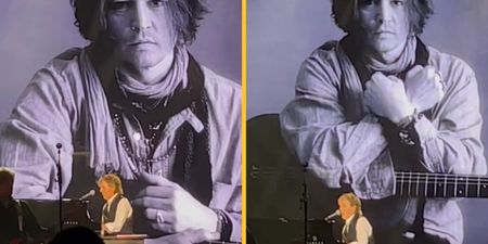 Paul McCartney plays video of friend Johnny Depp at Seattle concert
